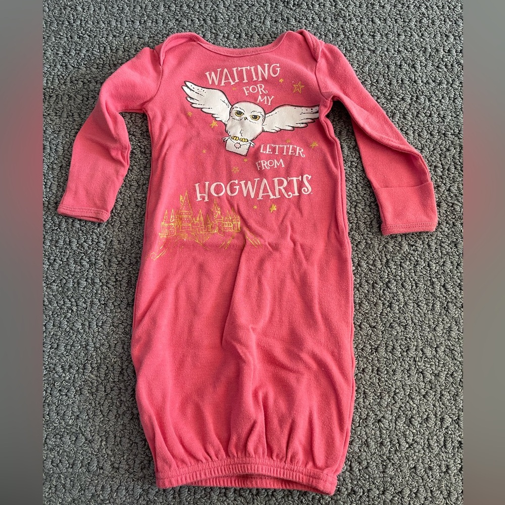 Harry Potter 0-6 Months Pink Sleeper